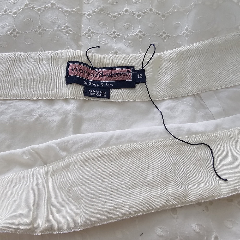 Vineyard Vines White Eyelet Skort 12 - Picture 5 of 5